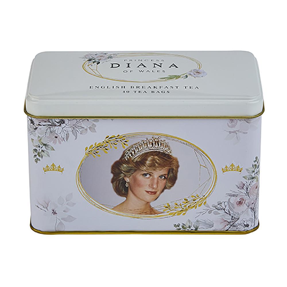 Diana Princess of Wales English Breakfast Tea Tin 40 Teabags